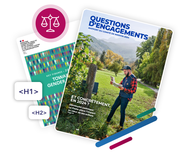 Pdf scanner illustration